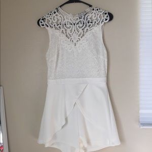 White romper